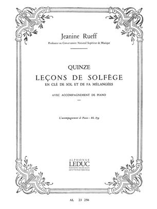 RUEFF J. - LECCIONES (15) (AC) -