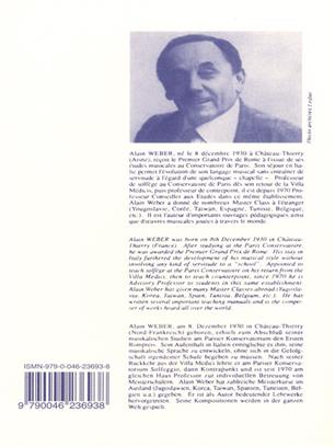 WEBER A. - LECCIONES PROGRESO RITMICO V.2 - 2