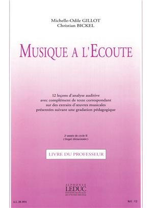 GILLOT - MUSIQUE A L-ECOUTE 2ºANNE CYCLE II PROFE -