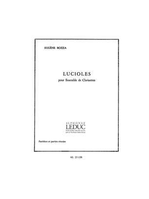 BOZZA E. - LUCIOLES - ENSEMPLE CLARINETES -GENERAL Y PARTES