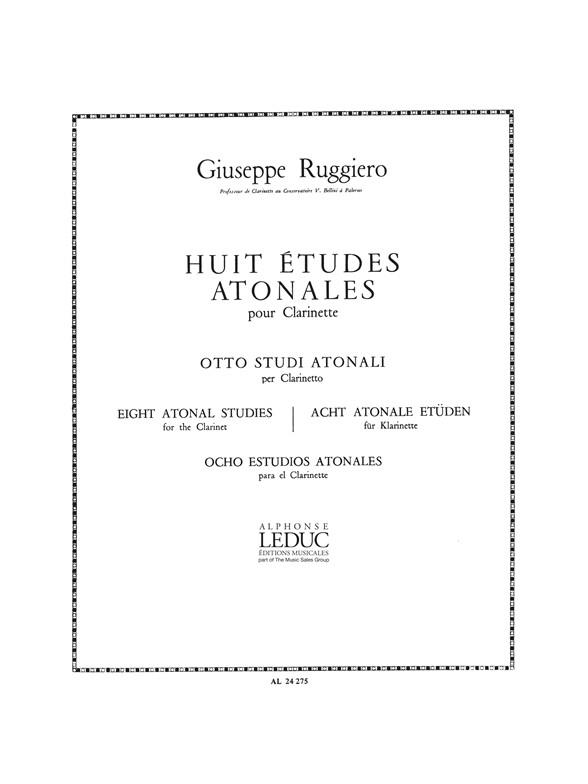RUGGIERO G. - ESTUDIOS ATONALES (8) -