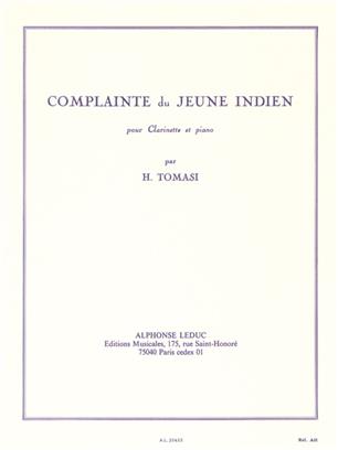 TOMASI H. - COMPLAINTE DU JEUNE INDIEN -