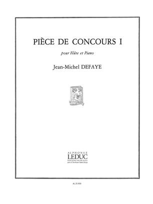 DEFAYE J.M. - PIEZA DE CONCURSO I -