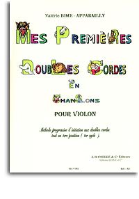 BIME V. - MES PRMIERS DOBLES CORDES EN CHANSONS POUR VIOLON V.1
