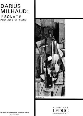 MILHAUD D. - SONATA Nº1
