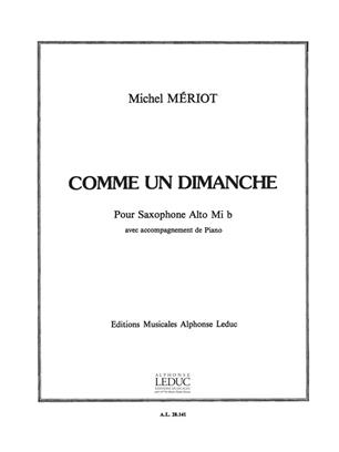 MERIOT M. - COMME UN DIMANCHE -