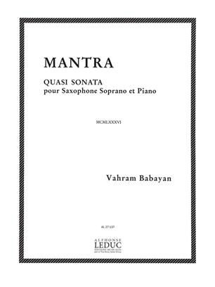 BABAYAN V. - QUASI SONATA -
