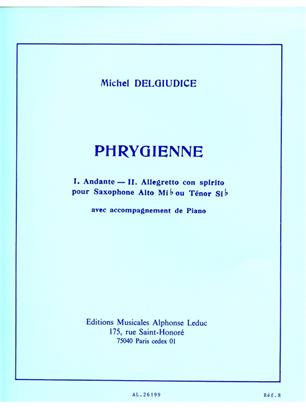 DELGIUDICE M. - PHRYGIENNE (ANDANTE Y ALLEGRETO SPIRITO) -
