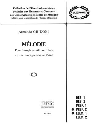 GHIDONI A. - MELODIE -