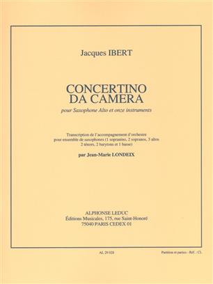 IBERT J. - CONCERTINO DA CAMERA -