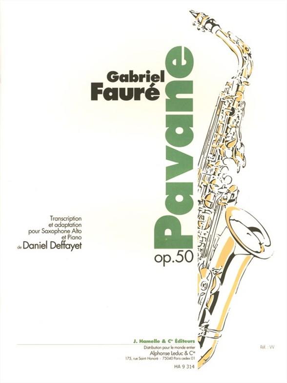 FAURE G. - PAVANA - OP.50 - SAXO ALTO Y PIANO -