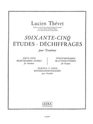 THEVET L. - ETUDES DECHIFFRAGES (65) -