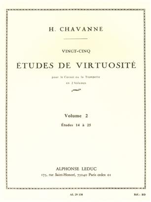 CHAVANNE H. - ESTUDIOS VIRTUOSIDAD V.2 (25) -