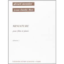 MEUNIER/DIOT - MINIATURE FLAUTA