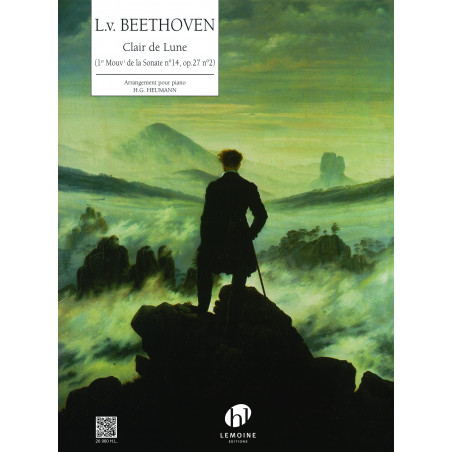 BEETHOVEN L.V. - SONATA Nº14 CLARO DE LUNA TEMA 1er.MOVI. - OP.27 Nº2