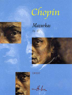 CHOPIN F. - MAZURCAS (4) URTEXT - OP.67