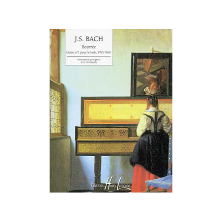 BACH J.S. - BOUREE DE LA SUITE Nº1 MI m ORG.LAUD - BWV.996