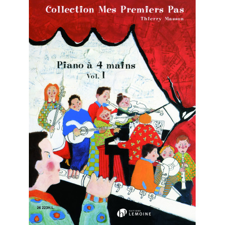 MASSON T. - MIS PRIMEROS PASOS A 4 MANOS V.1 (FRANCES)
