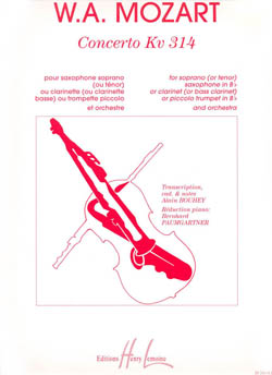 MOZART W.A. - CONCIERTO DOM KV314 TROMPETA O CLARINETE O SAX SOPRANO