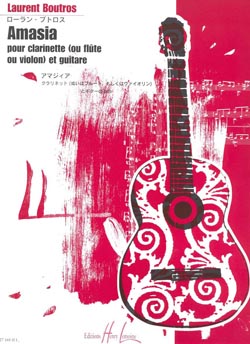 BOUTROS L - AMASIA -CLARINETE ( O VIOLIN O FLAUTA) Y GUITARRA