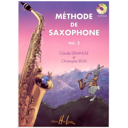 DELANGLE C. /BOIS C. - METODO DE SAXOFON V.2 (+CD)