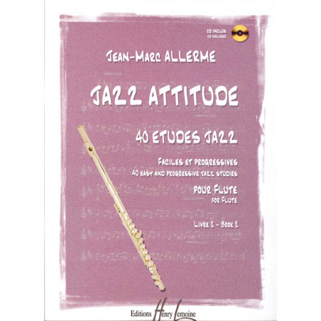 ALLERME J.M - JAZZ ATTITUDE V.2 FLAUTA +CD