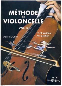 BOURIN O. - METODO DE VIOLONCELLO V.3 1º,2º,6º  POSICIONES (FRANCES)