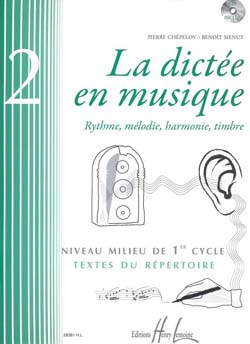 CHEPELOV/MENUT - DICTEE EN MUSIQUE Vº2+CD