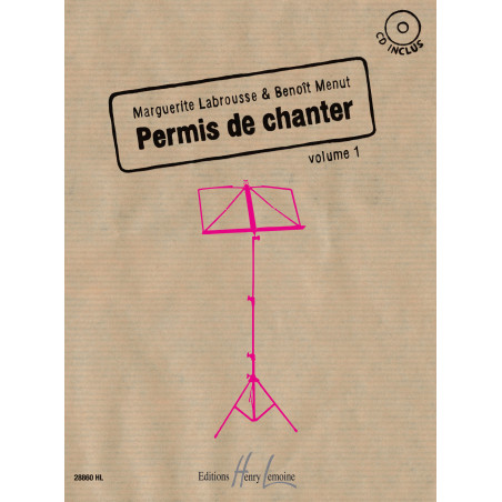 LABROUSSE M. - PERMIS DE CHANTER V. 1º +CD