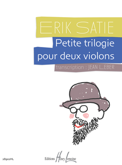 SATIE E. - PETITE TRILOGIA PARA 2 VIOLINES