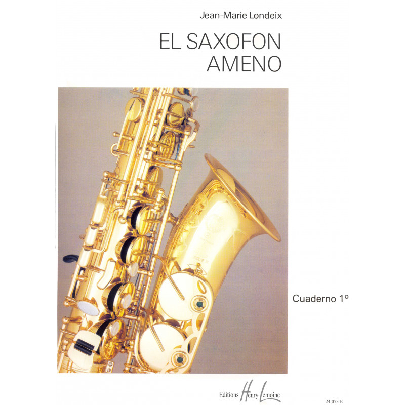 LONDEIX J.M. - SAXOFON AMENO V.1 (1-2) -