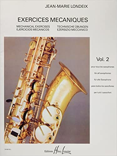 LONDEIX J.M. - EJERCICIOS DE MECANISMO V.2  (SAXO)-