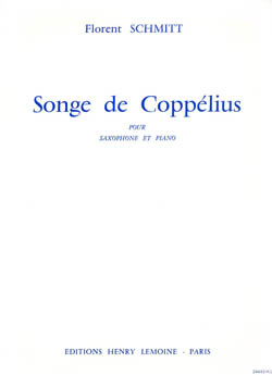 SCHMITT F. - SONGE DE COPPELIUS - OP.30 Nº11 SAXO TENOR O SOPRANO
