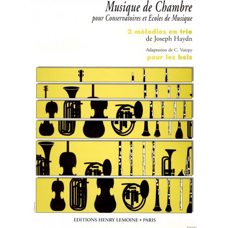 HAYDN J. - MELODIAS EN TRIOS (2) (SC+PT) -