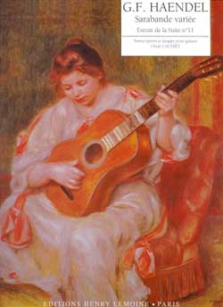 HANDEL G.F. - SARABANDA CON VARIACION DE LA SUITE Nº11 -