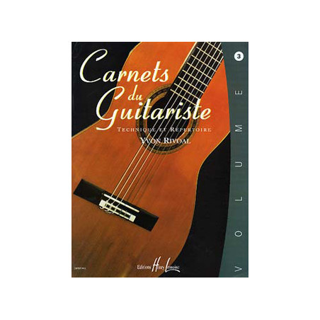 RIVOAL Y. - CARNETS DU GUITARISTE V.3 -
