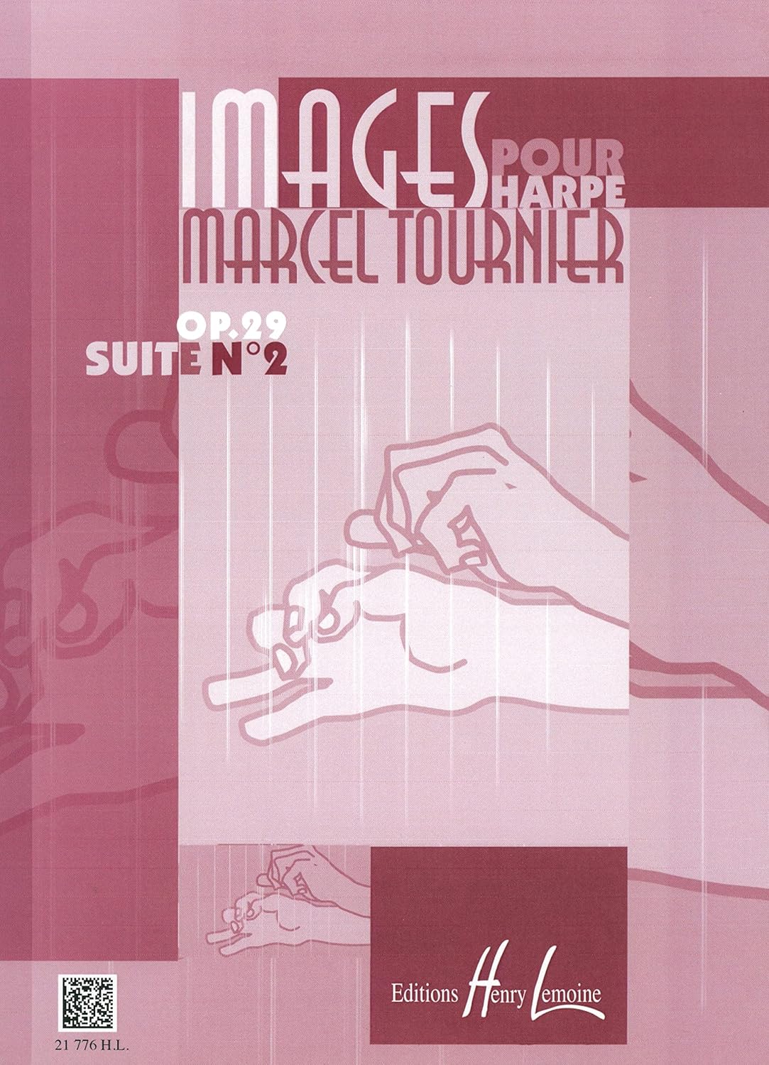 Marcel Tournier - Images : suite n2 pour harpe