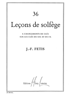 FETIS F.J. - LECCIONES EN DOS CLAVES (36) -