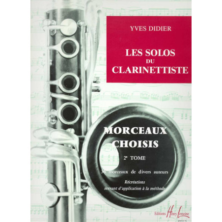 ALBUM - SOLOS DEL CLARINETISTA V.2 -
