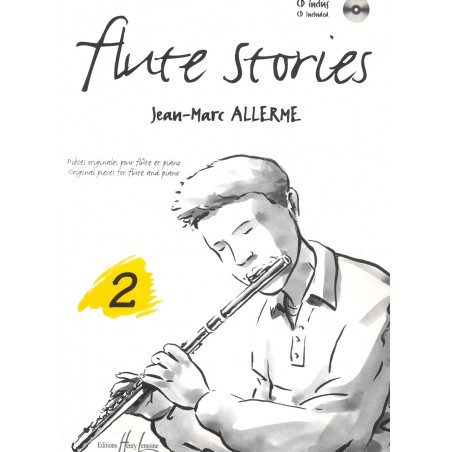 ALLERME J.M. - FLUTE STORIES V.2 (AB)(CD) -