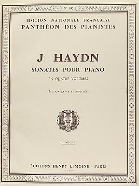 HAYDN.- SONATA Nº1 EN Mib (PIANO)