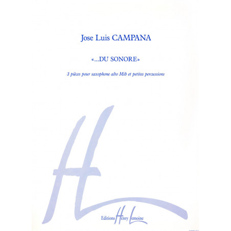 CAMPANA J.L. - DU SONORE -