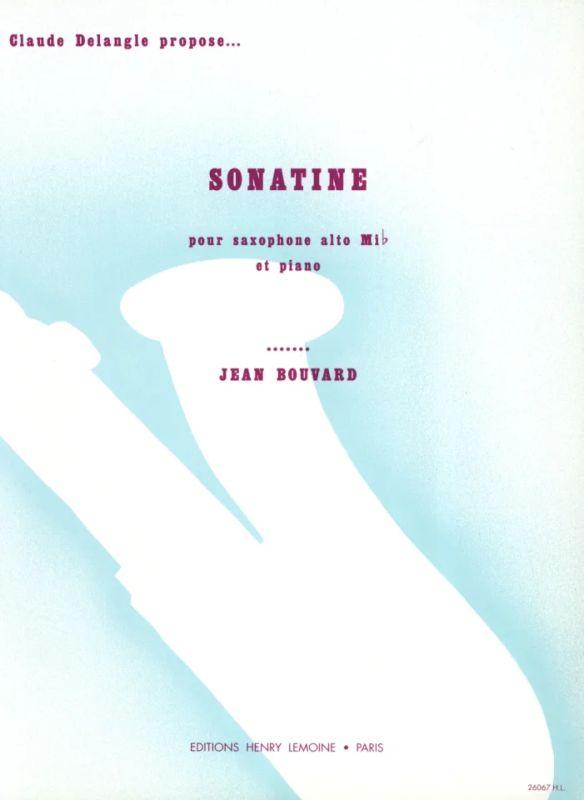 BOUVARD J. - SONATINA -