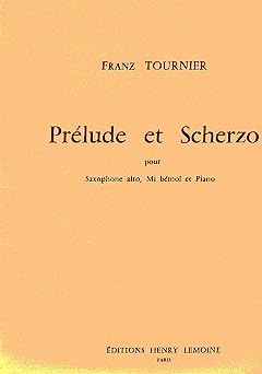 TOURNIER F. - PRELUDE ET SCHERZO -