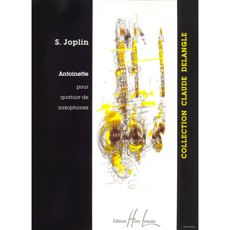 JOPLIN S. - ANTOINETTE (SC+PT) (SATB) -