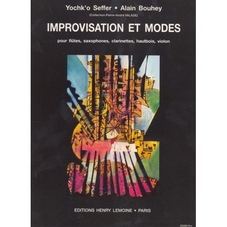 SEFFER - IMPROVISATION ET MODES    (FL/CL/OB/VL)S -