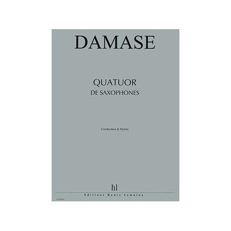DAMASE J.M. - CUARTETO (SC) (SATB) -