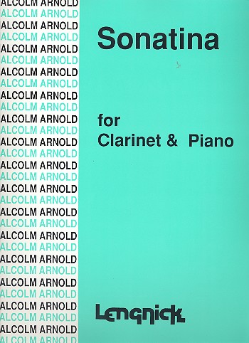 ARNOLD M. - SONATINA  OP.29 CLARINETE Y PIANO