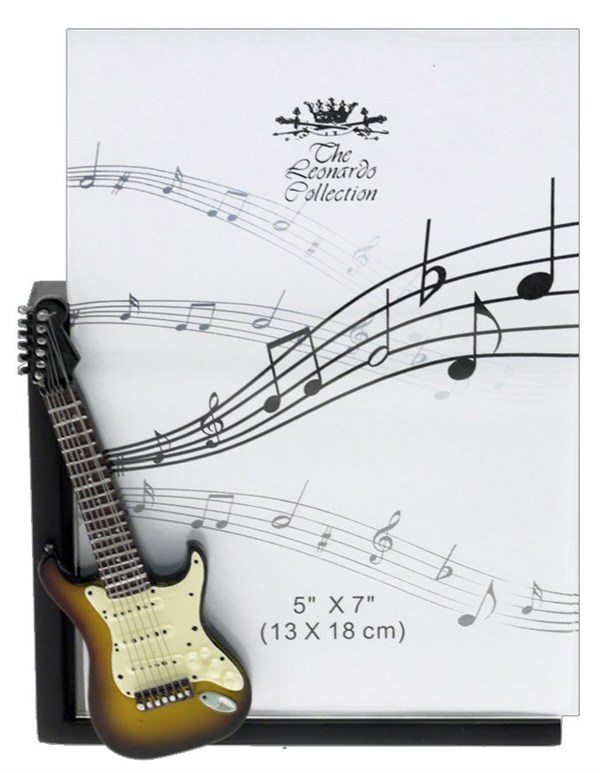 REGALO MARCO FOTOGRAFICO DE GUITARRA " SUNBURT "