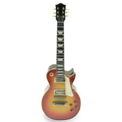 REGALO - CAJITA GUARDA LLAVES "GUITARRA ROJA"